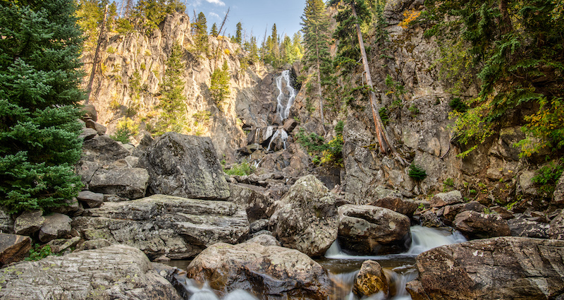 Fish Creek Falls hike in Steamboat
