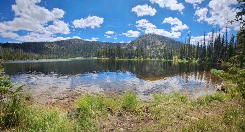 Three Island Lake trail in Steamboat