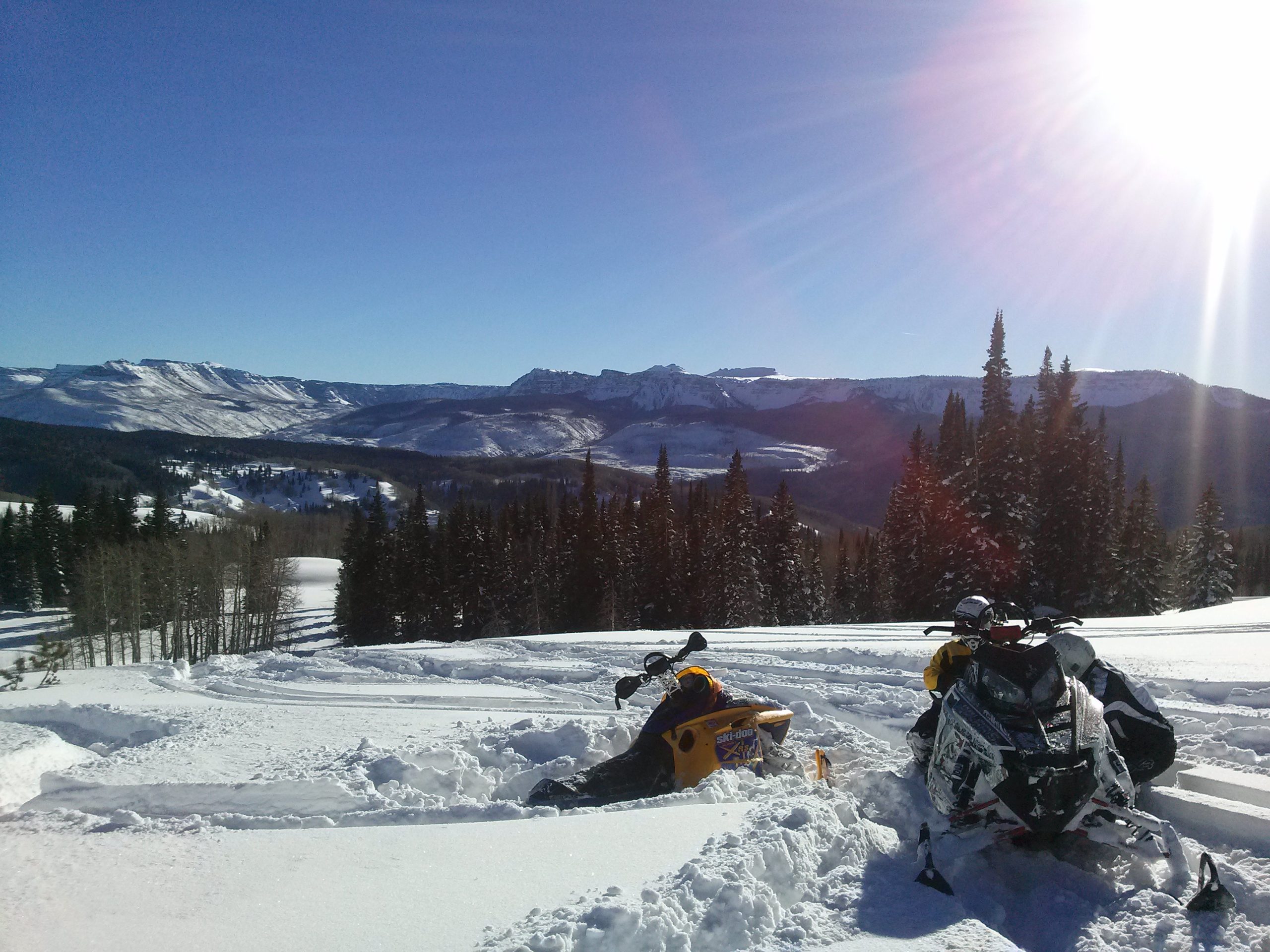 Snowmobile Tours in Steamboat Springs