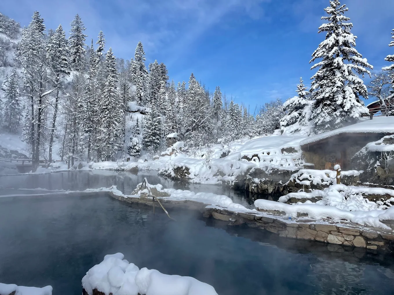 Hot springs in Steamboat