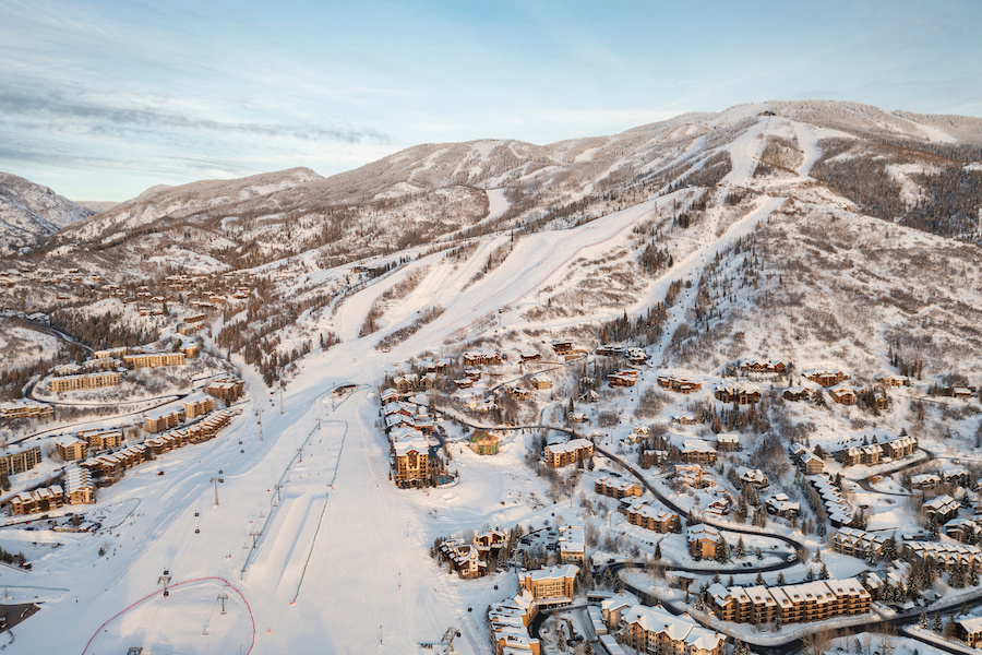 Steamboat Springs in the winter