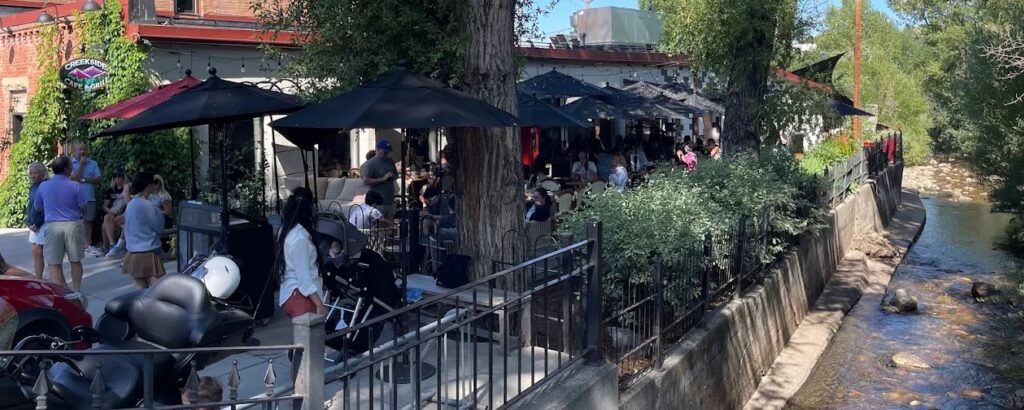 Creekside Cafe patio