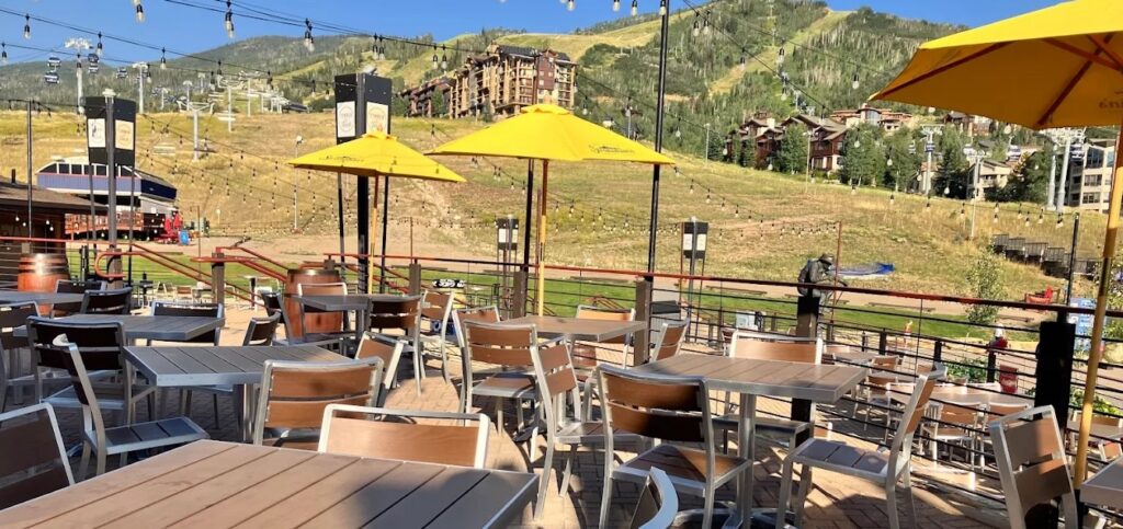 Timber and Torch outdoor patio