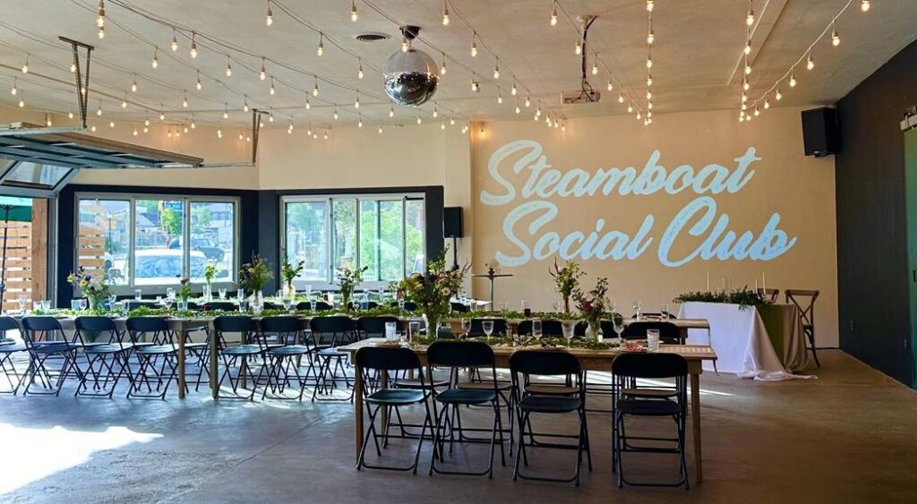 Meeting at the Steamboat Social Club
