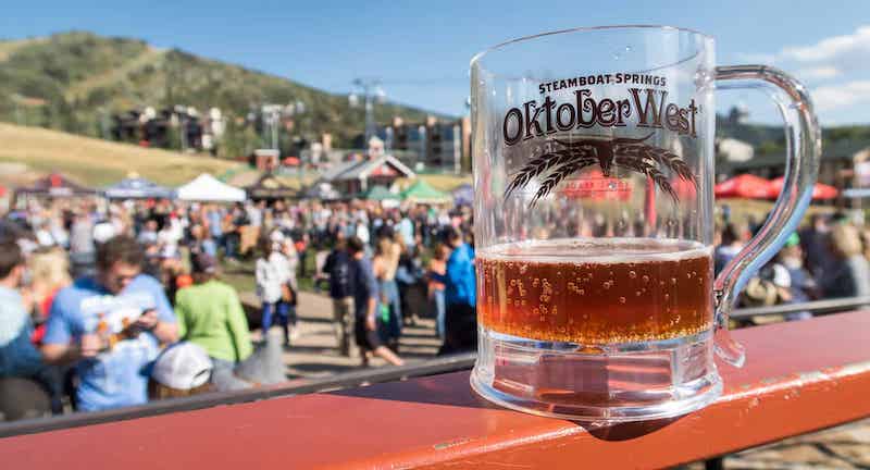Beer stein at Steamboat OktoberWest