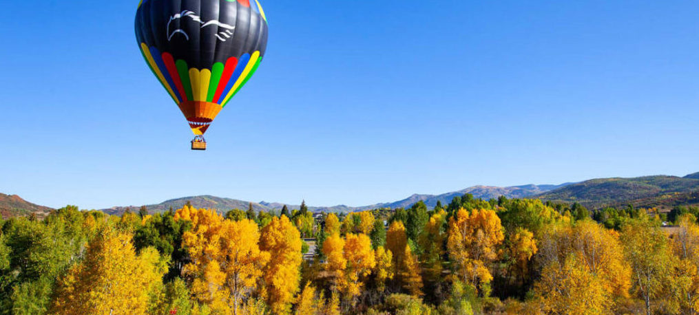 Steamboat hot air balloon fall